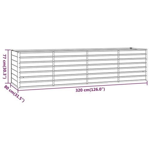 Metall garten hochbeet - metall,