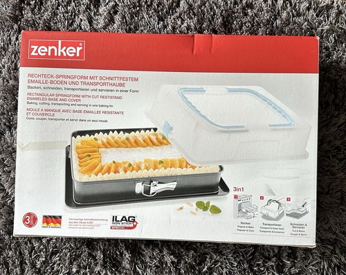 Zenker rechteck springform - rechteck-springform, mit