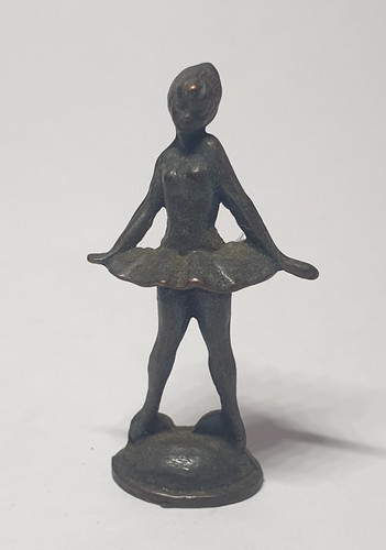 Alte metallfigur ballerina - alte,