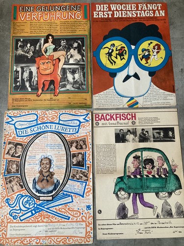 Kino plakat ddr pop art - 4x,