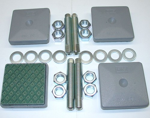 Maschinenfüße neu 85x85 - neu,