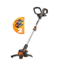 Worx Rasentrimmer WG163E.3 Kantenschneider+ Akku Gebraucht 2x akku