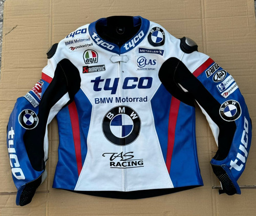 Bmw leder rennjacke - bmw,