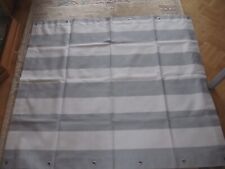 Balkonsichtschutz | gestreift | grau-weiß | Terasse Sichtschutz Balkon