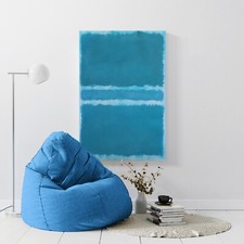 ✅ Mark Rothko Blue Divided