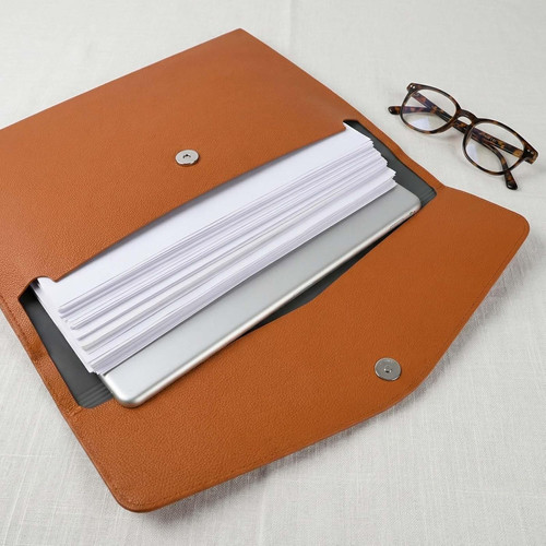 Dokumentenmappe leder - a4,