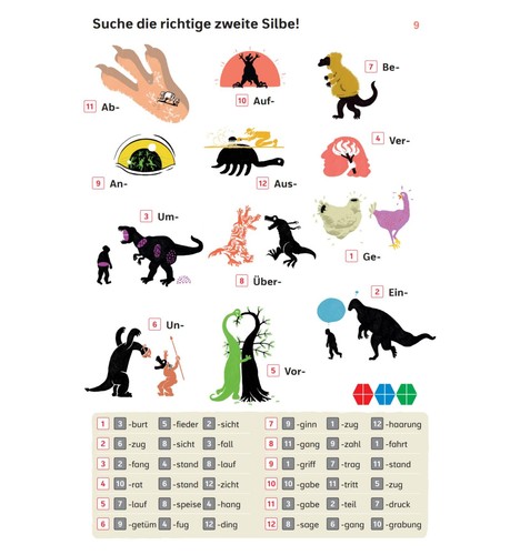 Minilük lernspiel dinosaurier - minilÜk,