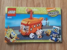 Lego 3830 --- SpongeBob Bikini Bottom Express --- nur Bauanleitung