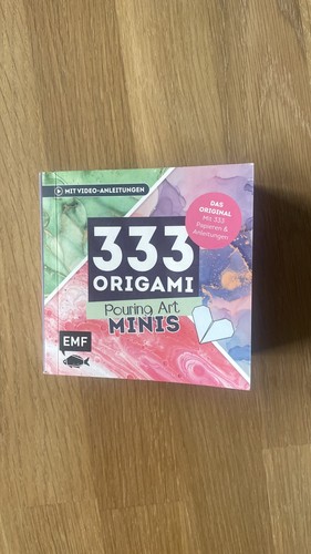 333 origami minis pouring - 333,