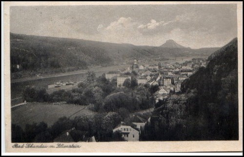 Bad schandau sachsen 1920 - bad,