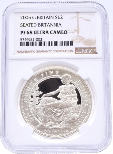 Fine silver proof coin - proof, 2005