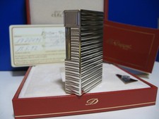 Dupont Feuerzeug, große Linie 1, Silber, FULLSET, TOP !!