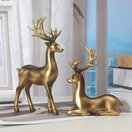 2er set schwarze goldene - set,