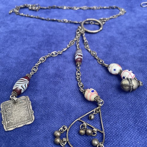 Antike beduinen amulett kette - antike,