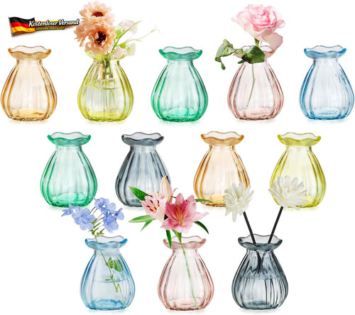 Kleine glasvasen set für - kleine,