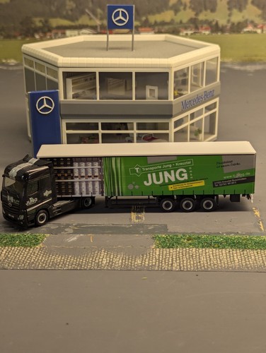 Herpa mercedes benz actros - herpa, mercedes-benz