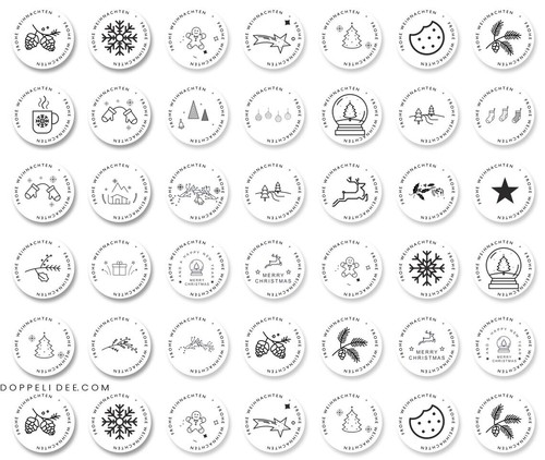 Runde mini papier - mini,