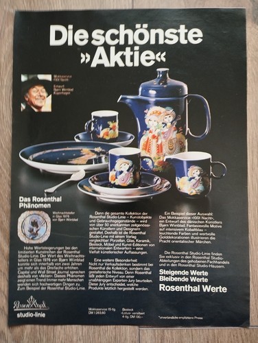 Orig reklame werbung 1980 - werbung,
