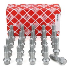 20x febi 14519 Radbolzen Radschrauben M14x1,5mm 20mm für MERCEDES-BENZ