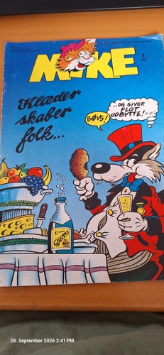Comic mike dänischer - mike, in