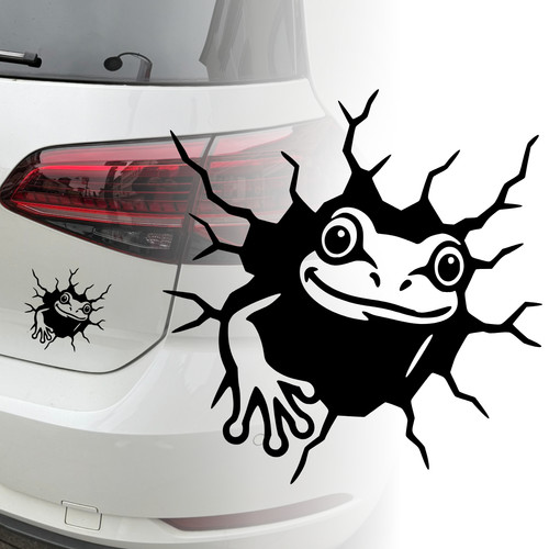 Auto aufkleber frosch - aufkleber, |