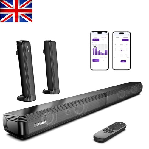 100w surround soundbar mit - 100w,