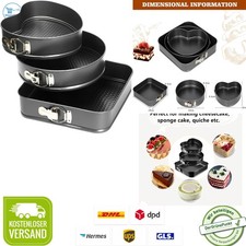Backformen Set Kuchenform Rund