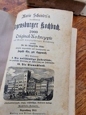 2000 Rezepte antik Regensburger Kochbuch Marie Schandri 1912