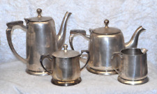 altes Metall Kaffeeset