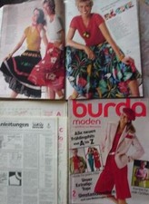 BURDA MODEN 81/02 Umstandsmode Baby Häkeln Stricken Frühling 80er J. top