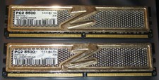 4gb kit ocz gold series - gold, ddr2
