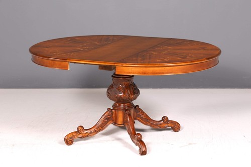 Ovaler barock stil esstisch - barock,