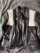 Motorrad Leder Jacke Damen Gr. 38