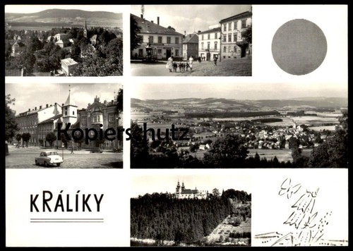 ältere postkarte kraliky - Ältere,