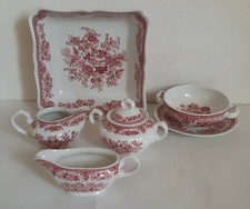 Villeroy & Boch Fasan Rot Konvolut Verschiedene Teile