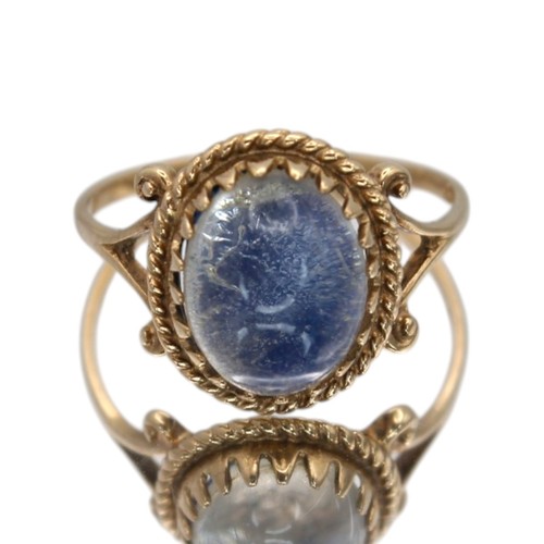 Goldring cabochon harz kt - cabochon,