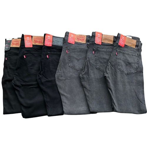 Levi grau schwarz 505 herren - 505,