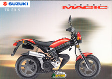 Suzuki TR  50 S Street Magic   Prospekt Brochure  2   Seiten  12 - 1998