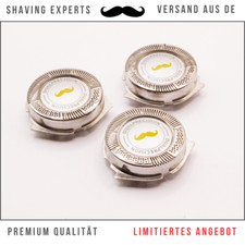 3x Scherkopf Ersatz Messer Rasierapparat für Philips HQ8 Rasierer PT860 HQ8880