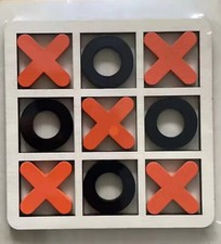Holz Tic Tac Toe Spielbrett