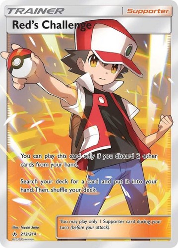 Red challenge full art - challenge,