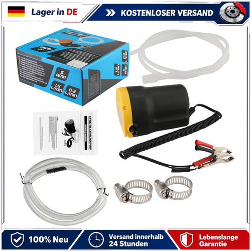 12v öl absaugpumpe schlauch - 12v,
