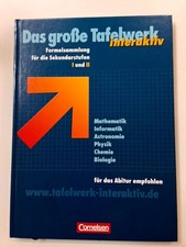 Cornelsen Tafelwerk Formelsammlung Abitur Mathe Physik Chemie Biologie Deutsch