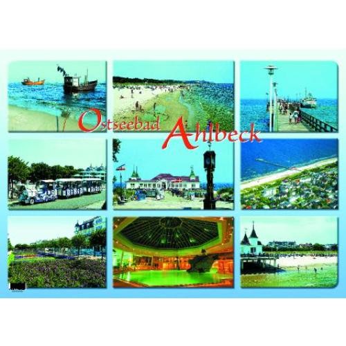 Ostseebad ahlbeck tischset - ostseebad,