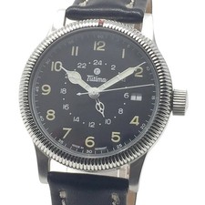 Tutima (like new & unworn) 39mm Flieger Classic UTC Automatic GMT Date 635-01