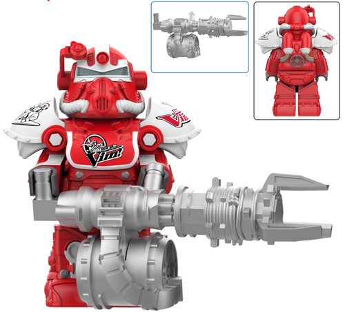 Fallout power armor figur - fallout,