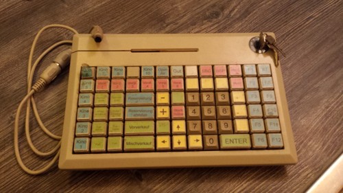 Pos tastatur mit - pos,