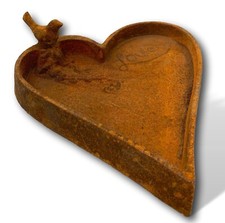 Schale Vogeltränke Herz Liebe