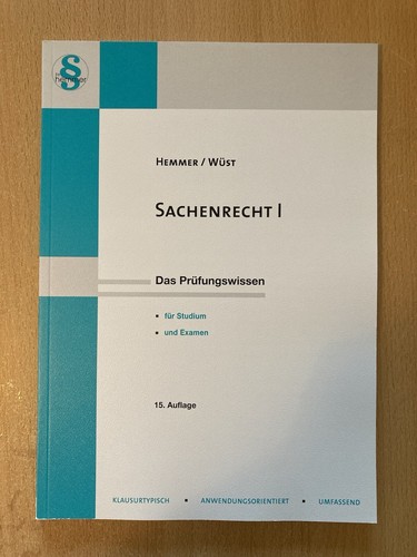 Sachenrecht skript hemmer - skript,