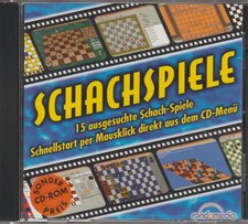 CD-ROM Schachspiele, 15 ausgesuchte Schach-Spiele, Rondomedia